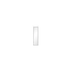 Miroir suspendu de porte Bea 30 x 120cm argent
