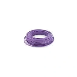 Fil d'alimentation électrique HO7VU 1.5mm violet L. 100m