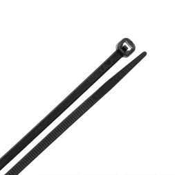 Collier polyamide noir 3,6 x 300mm - 100 pièces - TOPEX