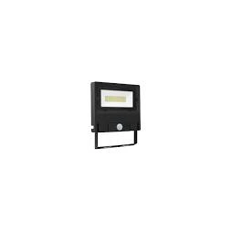 Projecteur LED 30W IP65 3000lm sensor Noir - ZENITECH