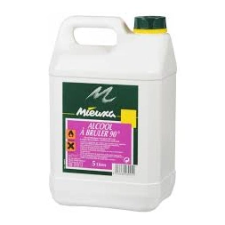 Alcool à bruler 90°  5 L - MIEUXA