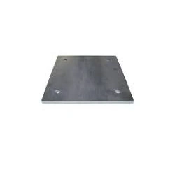 Platine brute 150 x 120 x 8mm - POLLMANN