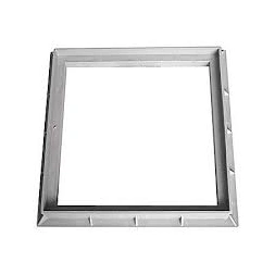 Cadre pour regard 200 X 200mm gris - INTERPLAST