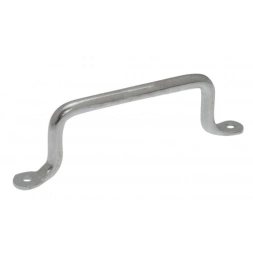 Poignée ronde 155mm acier zingué (DEEE 0.10€) - NORAIL