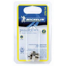 Réducteur pour air comprimé 3/8 mâle - 1/4" femelle pour compresseur - MICHELIN