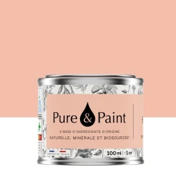 Peinture végétale velouté roséus 100ml