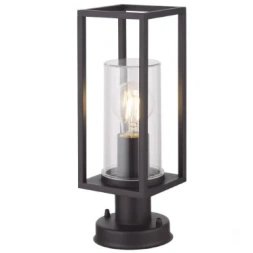 Lampadaire de jardin dessus de mur Betka E27 Gris anthracite - GSC