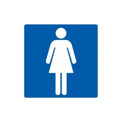 Panneau toilette dames 200x200mm- TALIAPLAST