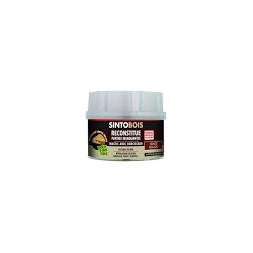 Mastic à bois avec durcisseur angles/gros trous acajou 500ml