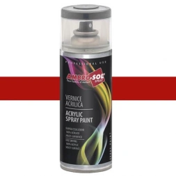 Peinture acrylique 400 ml multifonction RAL 3020 Rouge Trafic - AMBROSOL