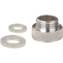 Réduction en aluminium 3/4" x 1/2" (19,05 x 12,7mm) chromé