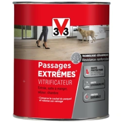 Vitrificateur parquet passages extrêmes incolore satiné 0.75L V33
