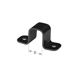 Gâche à visser 10mm acier noir - CQFD