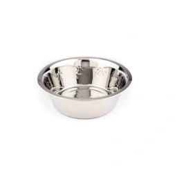 Gamelle inox décor patte relief 16 cm
