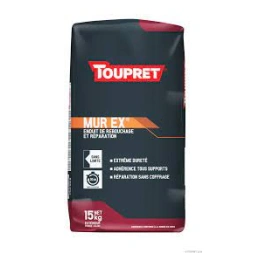 Enduit de réparation mur ex - sac de 15 kg - TOUPRET